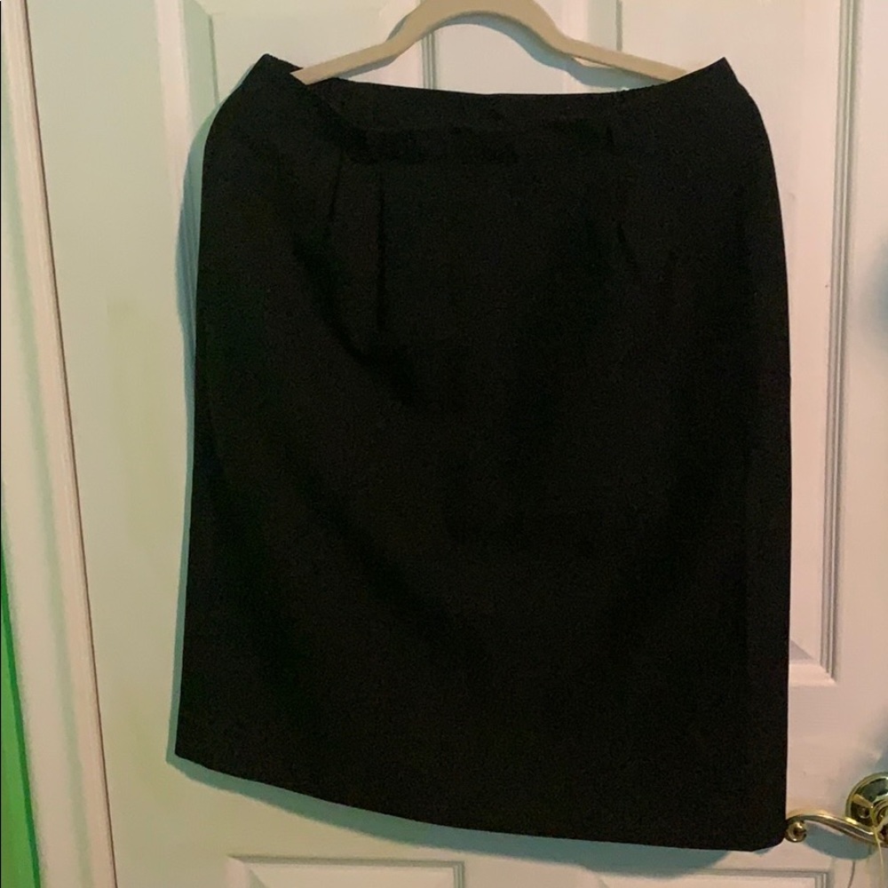 Liz Baker black skirt